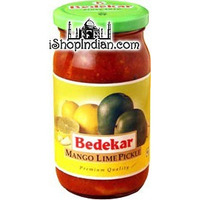 Bedekar Mango Lime Pickle (400 gm bottle)