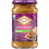 Patak's Mixed Relish / Pickle (Hot) (10 oz bottle)