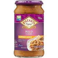Patak's Mild Curry Simmer Sauce (15 oz bottle)
