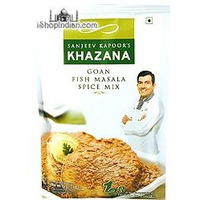 Sanjeev Kapoor's Khazana Goan Fish Masala Spice Mix (75 gm pouch)