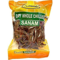 Anand Sanam Dry Whole Chillies (7 oz bag)