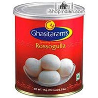 Ghasitaram's Rossogulla (2.2 lbs can)