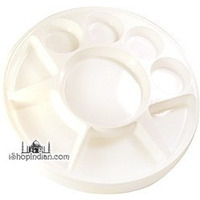 Party Plate (thali) - Round - 50 pack (50 pack)