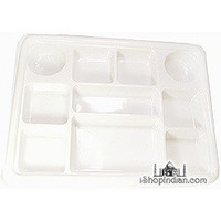 Party Plate (thali) - Square - 25 pack (25 pack)