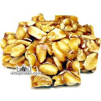 Bansi Peanut Chikki (Peanut Brittle) (3.5 oz pack)
