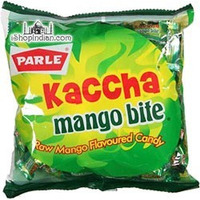 Parle Kaccha Mango Bite (Raw Mango Flavored Candy) (3.62 oz pack)