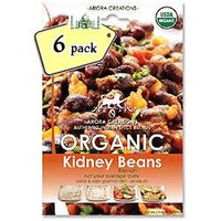 Arora Creations Organic Kidney Beans (Rajmah) Masala - 6 PACK (6 - 26 gm pouches)