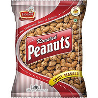 Jabsons Roasted Peanuts - Spicy Masala (4.94 oz bag)