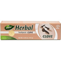 Dabur Herbal Toothpaste with Clove (5.43 oz tube)