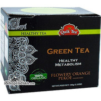 Quik Tea Organic Green Tea (3.52 oz box)