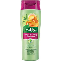 Dabur Vatika Naturals Egg Protein Rejuvenating Shampoo - 400 ml (400 ml bottle)