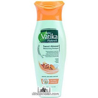 Dabur Vatika Naturals Sweet Almond Moisturizing Shampoo - 400 ml (400 ml bottle)
