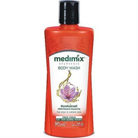 Medimix Ayurvedic Body Wash - Kumkumadi with Natural Glycerine - For Clear and Radiant Skin (10.14 fl oz)