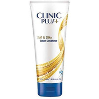 Clinic Plus + Soft & Silky Cream Conditioner - 80 ml (80 ml bottle)