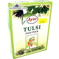 Ayur Tulsi Face Pack (anti-bacterial face pack) (100 gm box)