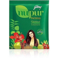 Godrej Nupur Henna with 9 Herbs - 400 gms (400 gm pouch)