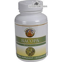 Bacopa - Memory & Alertness (Sandhu's Ayurveda) - 60 Capsules (60 capsules)