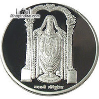 Venkateshwara / Balaji .999 Silver Coin - 1 troy ounce (31 gms) (1 troy ounce)