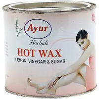 Ayur Herbals Hot Wax (Lemon, Vinegar & Sugar) - 600 gms (600 gm tin)