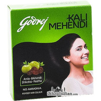 Godrej Kali Mehendi with Amla, Shikakai and Reetha Powder Hair Color (24 gm box)