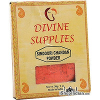 Divine Supplies Sindoori Chandan Powder (1 oz box)