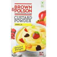 Brown & Polson Custard Powder - Vanilla - 500 gms (500 gm box)