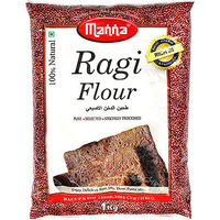 Manna Ragi Flour (Finger Millet Flour) (1 kg pack)