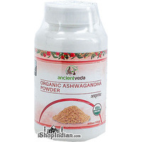 Ancient Veda Organic Ashwagandha Powder (3.5 oz bottle)