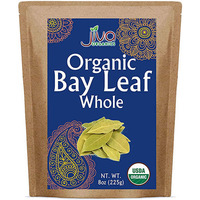 Jiva Organics Bay Leaf - Whole - 8 oz (8 oz bag)