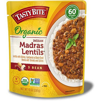 Tasty Bite Organic Organic Madras Lentils - 3 Beans (Ready-to-Eat) (10 oz pouch)