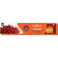 Maharani Saffron Sandal Premium Masala Incense - 15 Sticks (15 stick box)