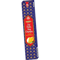 Maharani Sai Baba Nag Champa Premium Masala Incense - 15 Sticks (15 stick box)