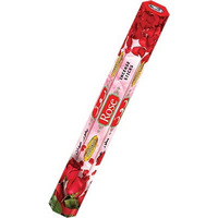 Maharani Red Rose Incense - 20 Sticks (20 stick tube)