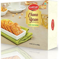 Kartar Chana Besan Biscuits (10.5 oz box)