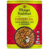 Maya Kaimal Organic Everyday Dal - Green Garbanzo + Corn + Coriander (10 oz pouch)