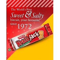 Parle Krackjack Biscuits (4 Pack) (4 - 50 gm packs)
