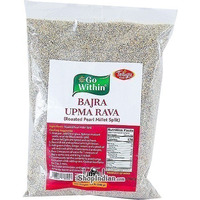 Go Within Bajra Upma/Idli Rava - Roasted Pearl Millet Split (500 gm bag)