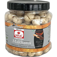 Nirav Perfect Roast Makhana - Black Pepper (85 gm bottle)