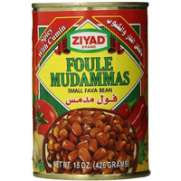 Ziyad Foule Madammas - Small Fava Beans Can - Spicy with Cumin (15 oz can)