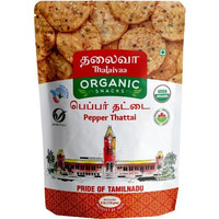 Thalaivaa Organic Pepper Thattai (6 oz bag)