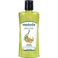 Medimix Ayurvedic Body Wash - Turmeric with Argan Oil - For Fair & Blemish Free Skin (10.14 fl oz)