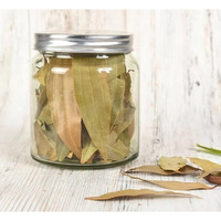 Happy Leaf Organic BayLeaf Whole (2 oz jar)