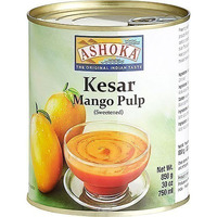 Ashoka Kesar Mango Pulp (Mango Puree) (30 oz can)