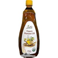 Jiva Organic Mustard Oil - 1 liter (1 liter bottle)