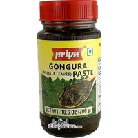 Priya Gongura Paste (10.6 oz bottle)
