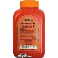 Preema Deep Orange Food Color Powder (400 gm jar)
