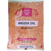 Deep Masoor Dal - Split Red Lentils - 4 lbs (4 lb bag)
