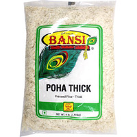 Bansi Poha Thick - Pressed Rice Thick - 4 lbs (4 lbs bag)