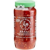 Huy Fong Hot Chili Garlic Sauce (18 oz bottle)