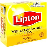 Lipton Yellow Label TEA BAGS (100 TEA BAGS) (100 ct Box)